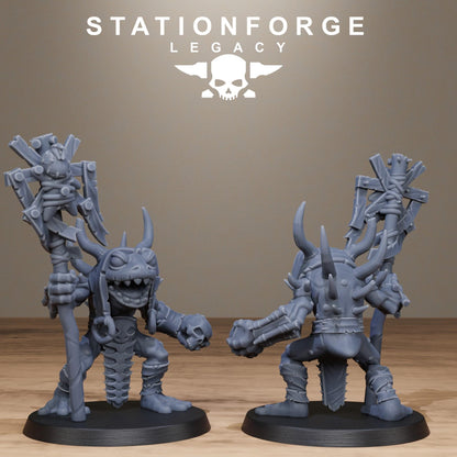 3D Printed Bogkin Infantry by StationForge Miniatures