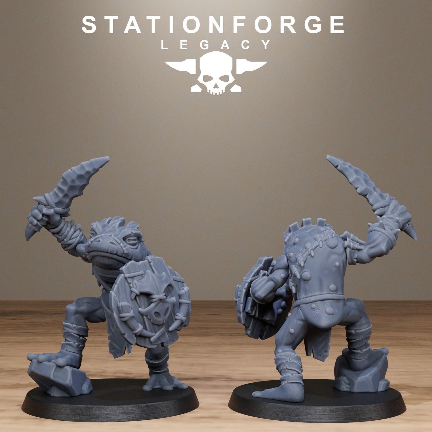 3D Printed Bogkin Infantry by StationForge Miniatures