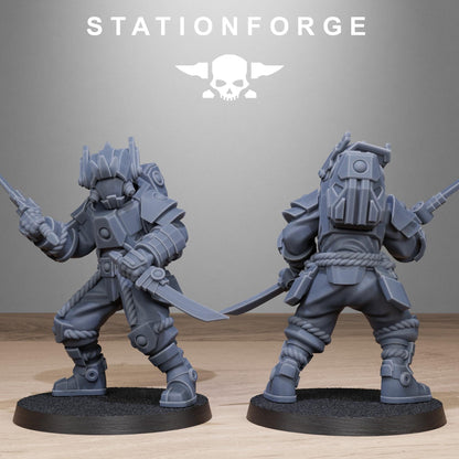 3D Printed Tarion Melee Squad x10 by StationForge Miniatures