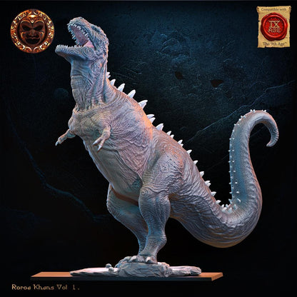 3D Printed Burrunjor by Lost Kingdom Miniatures