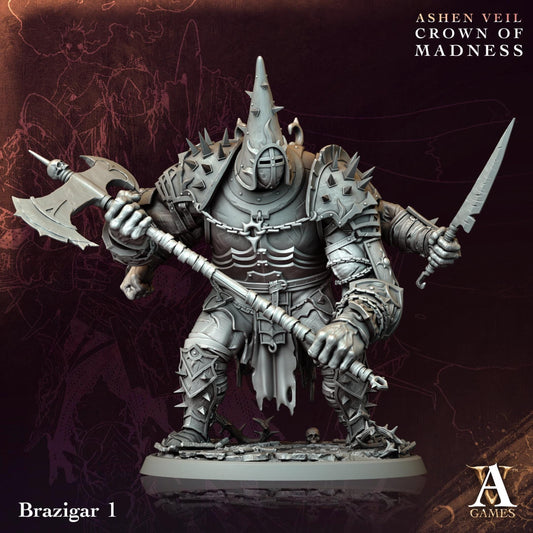 3D Printed Brazigar by Archvillain Games