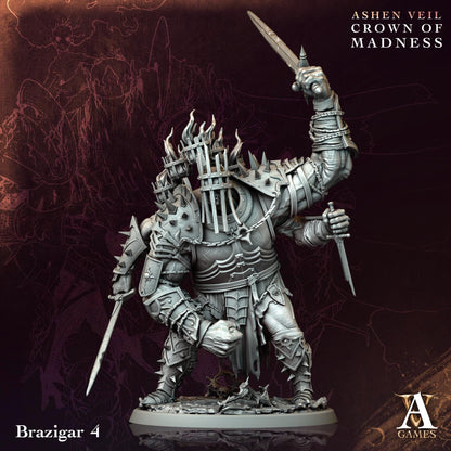 3D Printed Brazigar by Archvillain Games