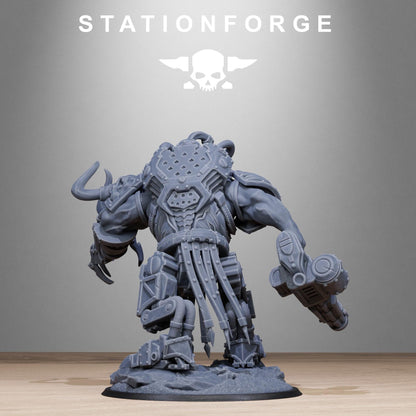 3D Printed Corrupted Guard Tomentius by StationForge Miniatures