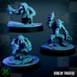 3d Printed Goblin Taggers by Mekka Miniatures