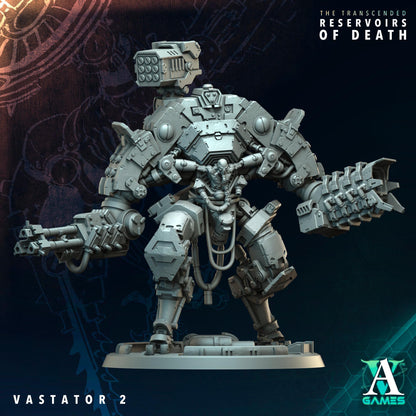 3D Printed Vastators by Archvillain Games