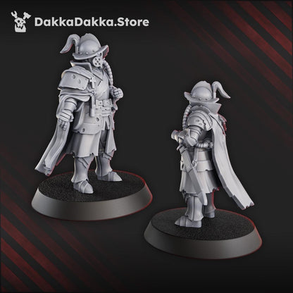 3D Printed Trench Comandante by DakkaDakka Mininatures