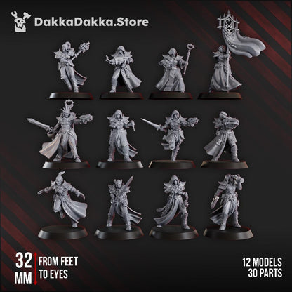 3D Printed Trench Liquidation Team x12 by DakkaDakka Mininatures