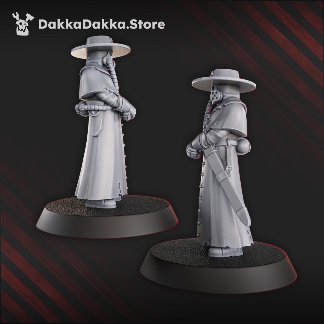 3D Printed Trench Priest by DakkaDakka Mininatures