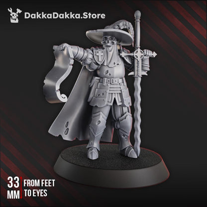 3D Printed Trench Inquisitor by DakkaDakka Mininatures