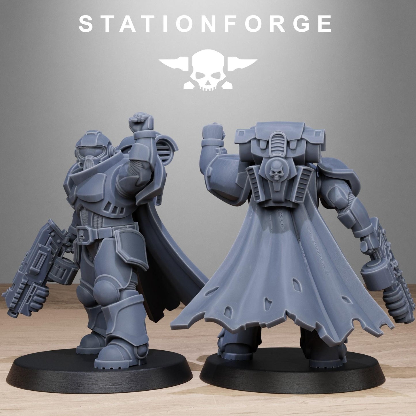 3D Printed Socratis Brutes x10 by StationForge Miniatures