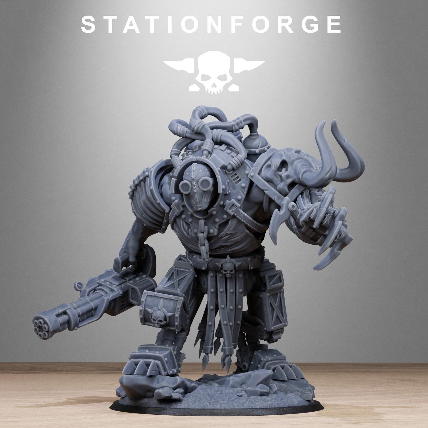 3D Printed Corrupted Guard Tomentius by StationForge Miniatures