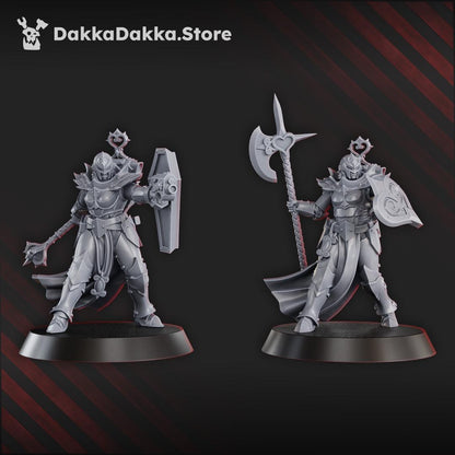 3d Printed Maidens of Praesidium x5 by DakkaDakka Miniatures
