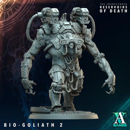 3D Printed Bio Goliath by Archvillain Games