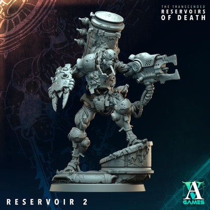 3D Printed Reservoirs by Archvillain Games