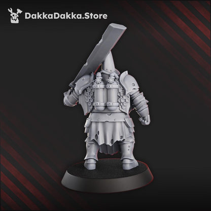 3D Printed Trench Inquisitorial by DakkaDakka Mininatures