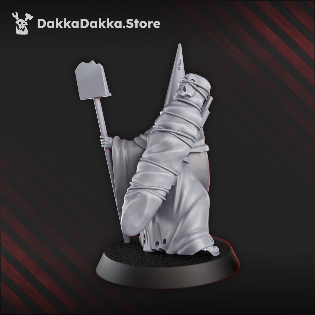 3D Printed Trench Gravekeeper by DakkaDakka Mininatures