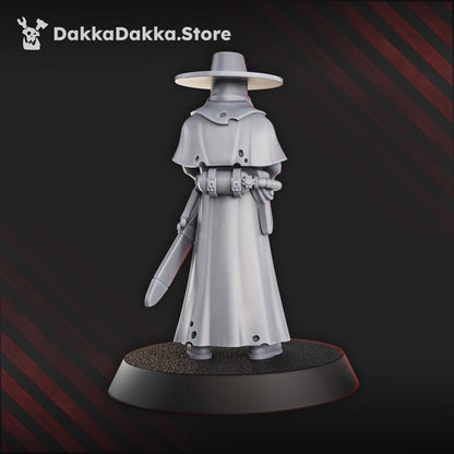 3D Printed Trench Priest by DakkaDakka Mininatures
