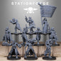3D Printed GrimGuard Sisters by StationForge Miniatures