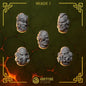 3d Printed Anvil Wardens Heads #1 x10 by Greytide Studio