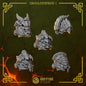 3d Printed Anvil Wardens Shoulders #1 x10 by Greytide Studio
