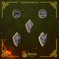 3d Printed Anvil Wardens Shoulder Shields x10 by Greytide Studio