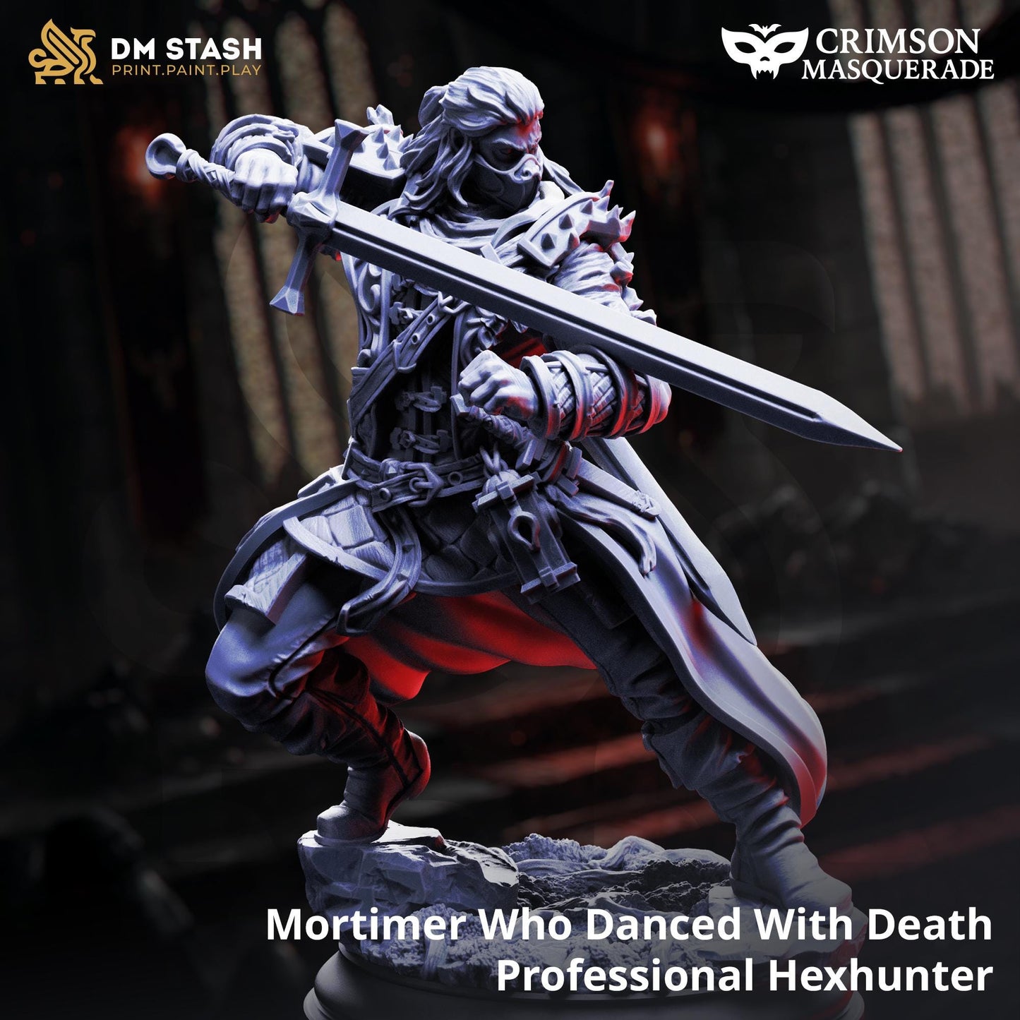 3D Printed Professional Hexhunter - Mortimer by DM Stash