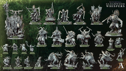 3D Printed Vodyasovs by Archvillain Games