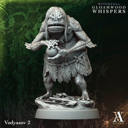 3D Printed Vodyasovs by Archvillain Games