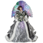 Ivory Lace Fiber Optic Angel Tree Topper – 16 Inch