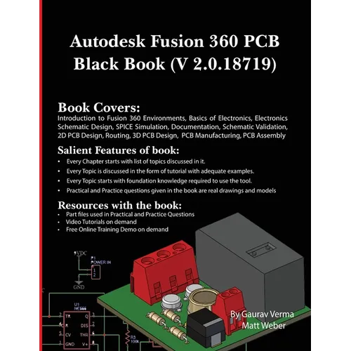 Autodesk Fusion 360 PCB Black Book (V 2.0.18719) - Paperback
