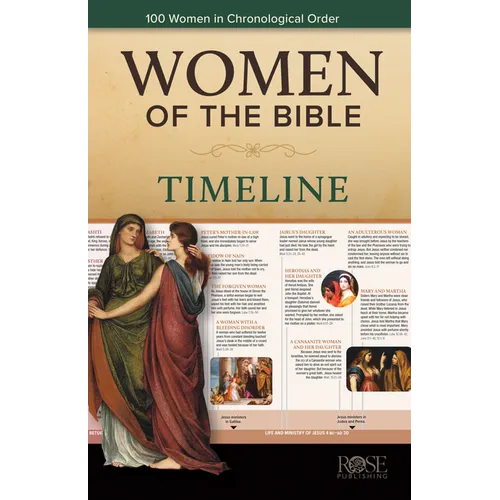 Women of the Bible Timeline - Paperback