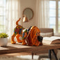 Talavera Hound Dog Statue | Vibrant Mexican Ceramic Art