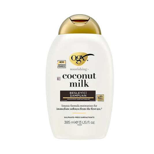 OGX Coconut Milk Shampoo for Hydrated & Strong Hair 385ml
