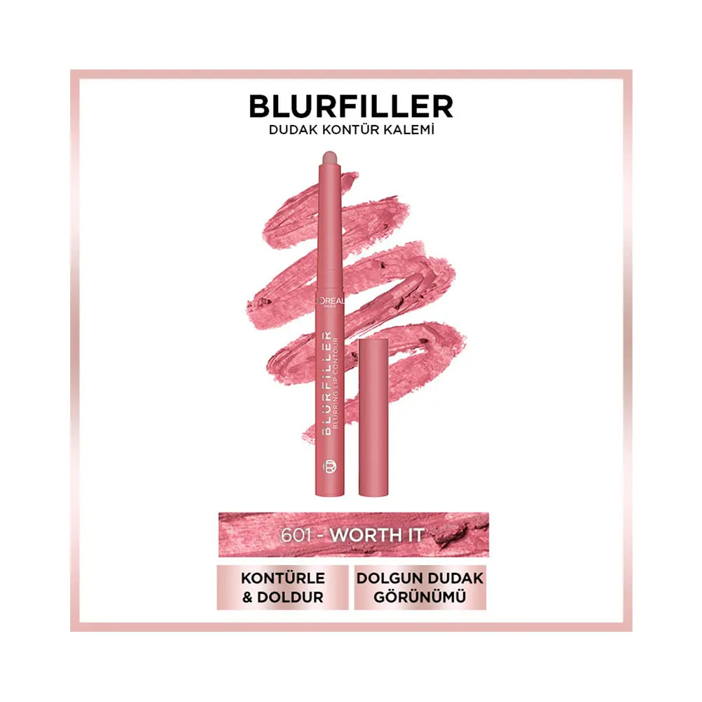 L'Oreal Paris Blurfiller Lip Liner in 601 Worth It