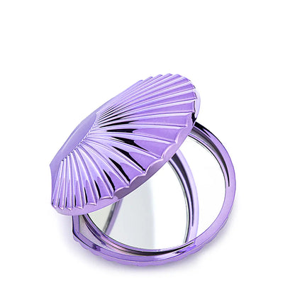 Lionesse Seashell Pocket Mirror for On-the-Go Touch-Ups