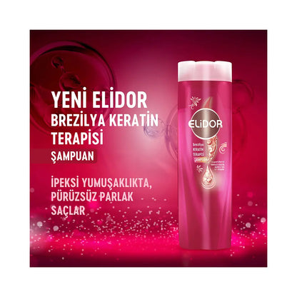 Elidor Brazil Keratin Therapy Shampoo Smooth & Shiny 400 ml