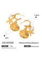 Modern ocean series accessories fashionable and versatile starfish shell pearl earrings