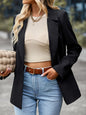 Women's Casual Blazer Jacket - Long Sleeve - Multiple Colors - Autumn Winter
