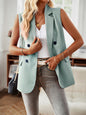 Women's Suit Vest - Sleeveless Blazer - Multiple Colors - Four Season