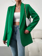 Women's Professional Blazer Suit - Lapel Jacket - Multiple Colors