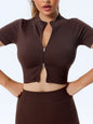 Fitness Sports Yoga Short Sleeve Top