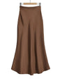 High waist maxi skirt