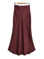 High waist maxi skirt