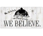 In This House We Believe - Canvas