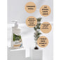 Incia Natural Olive Oil Liquid Hand Soap - Moisturizing, Gentle Cleanser for Sensitive Skin, Hydrating Hand Wash, Sea Buckthorn Oil
