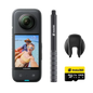 Insta360 X3 64GB Vlog Kit - 360 Action Camera with 5.7K 360, 4K Single-Lens Camera, Waterproof (Refurbished)