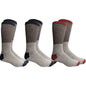 Insulated Thermal Cotton Cold Weather Crew Socks for Men or Women -3_Pack-Women
