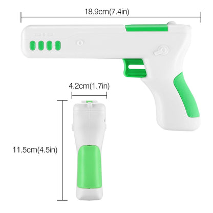 Interactive Cat Toy Gun Stick with Ball and Feather