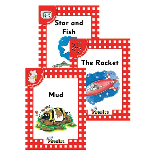Jolly Phonics Readers, Complete Set Level 1: In Print Letters (American English Edition) - Paperback