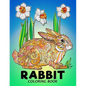 Rabbit Coloring Book: Animal Stress-relief Coloring Book For Adults and Grown-ups - Paperback